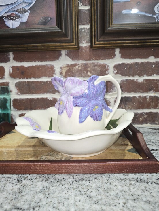 Other - PITCHER AND BOWL VINTAGE HANDMADE
